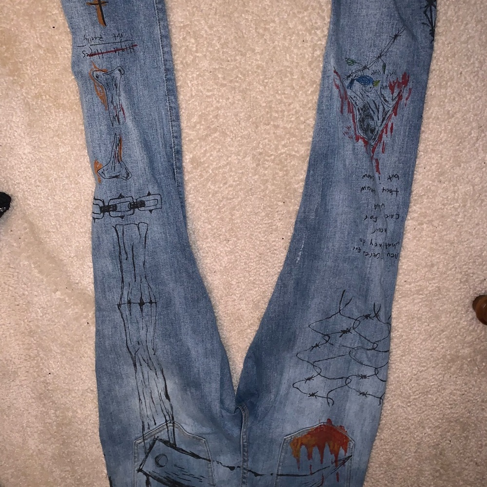 Embellished jeans - Picture 2 of 2